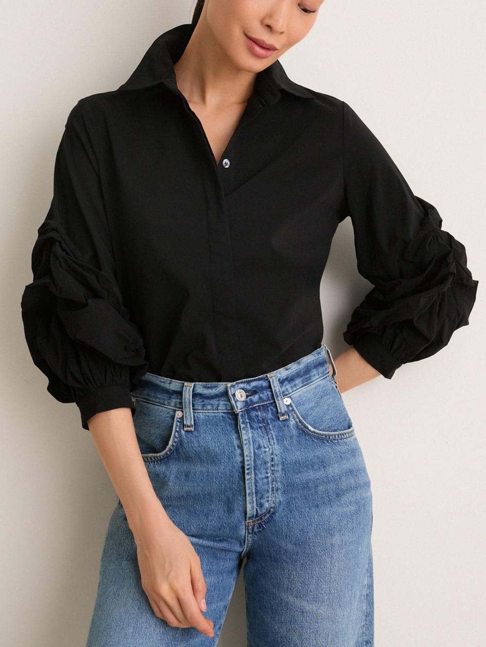 Tuckernuck Pomander Place Black Alessia Top